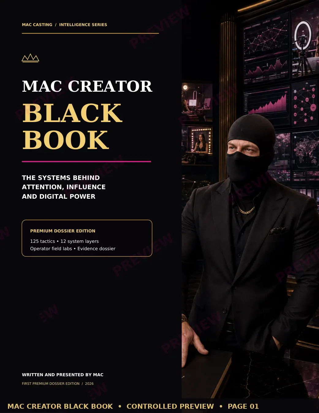 MAC Creator Black Book preview page 1
